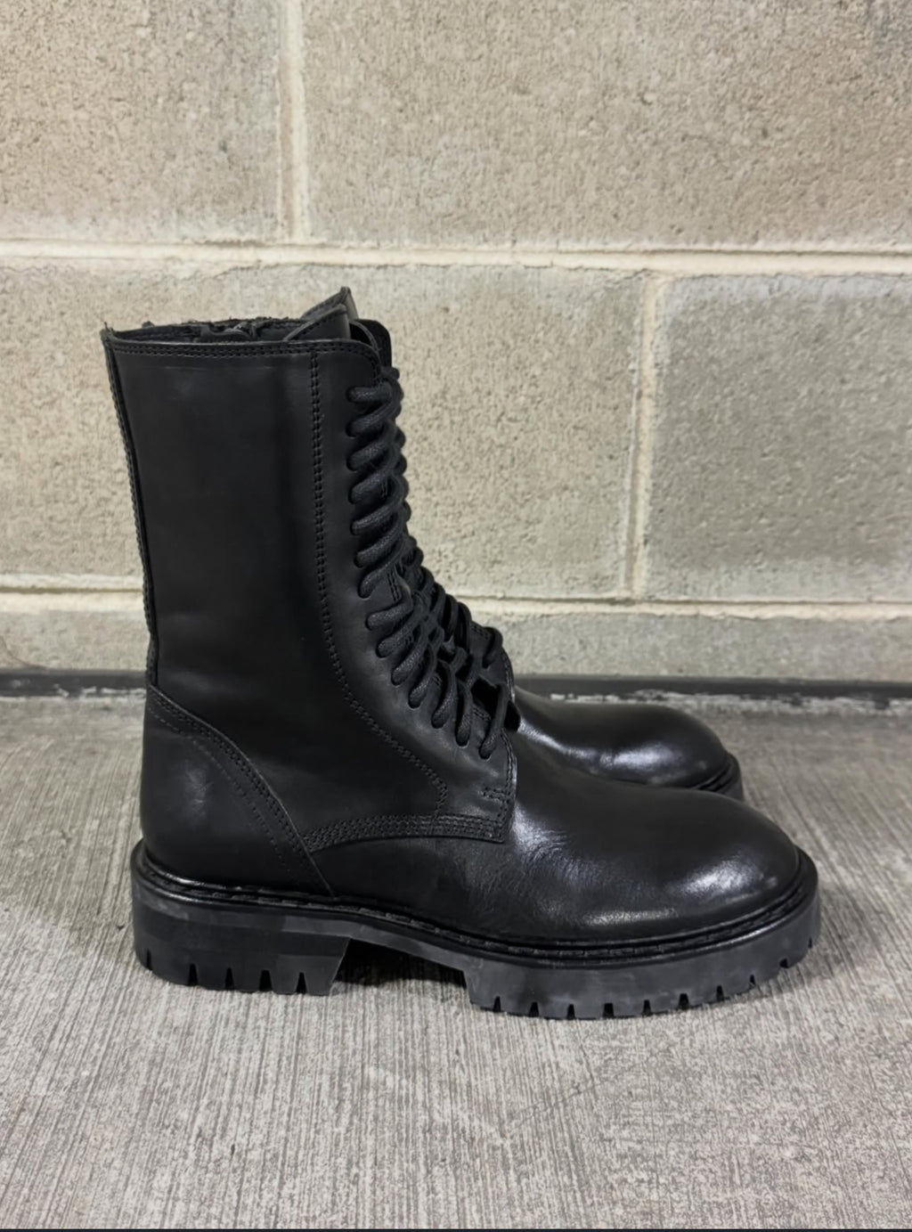 Ann Demeulemeester Combat Boots