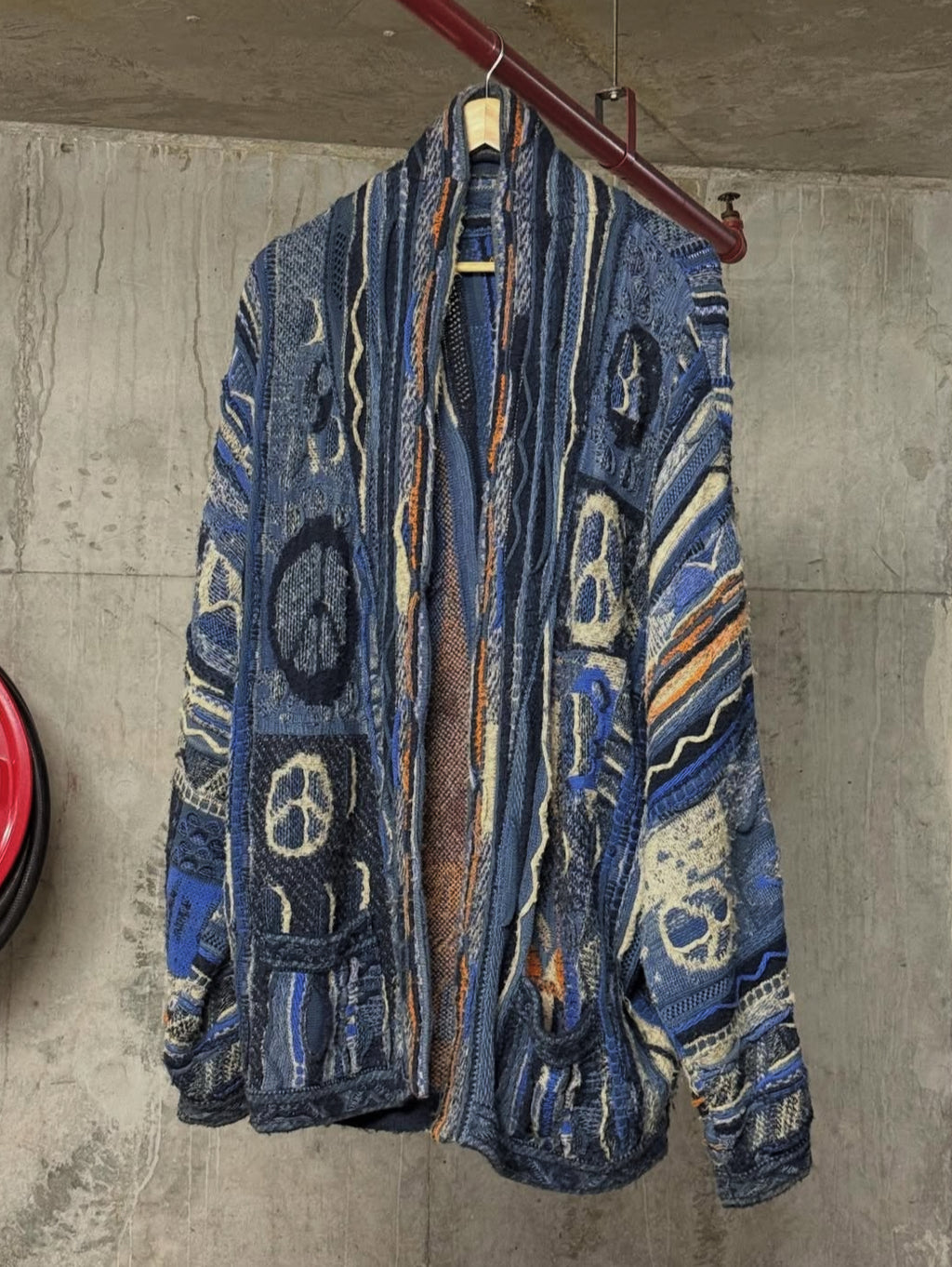 Kapital 2019 7G Boro Knit Cardigan