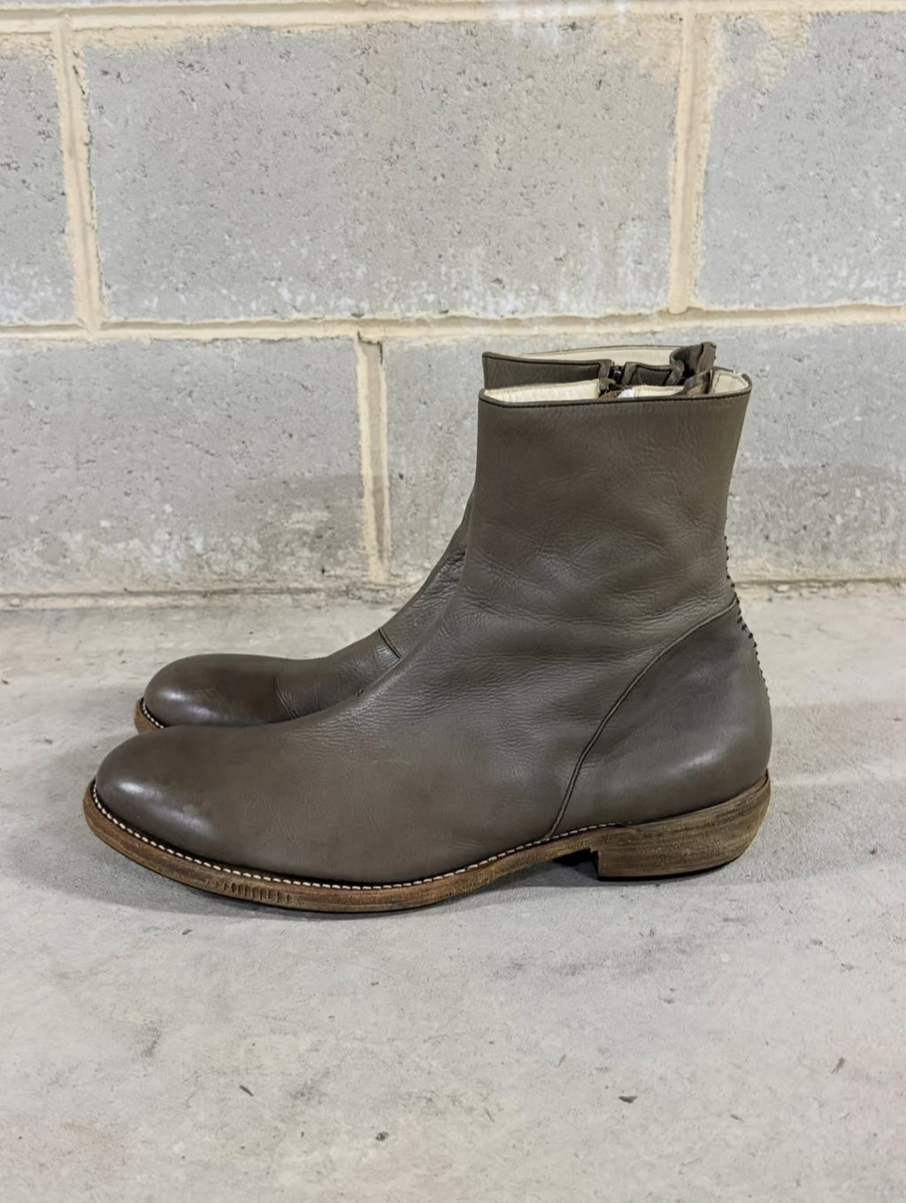 The Viridi-Anne Double Side Zip Boots