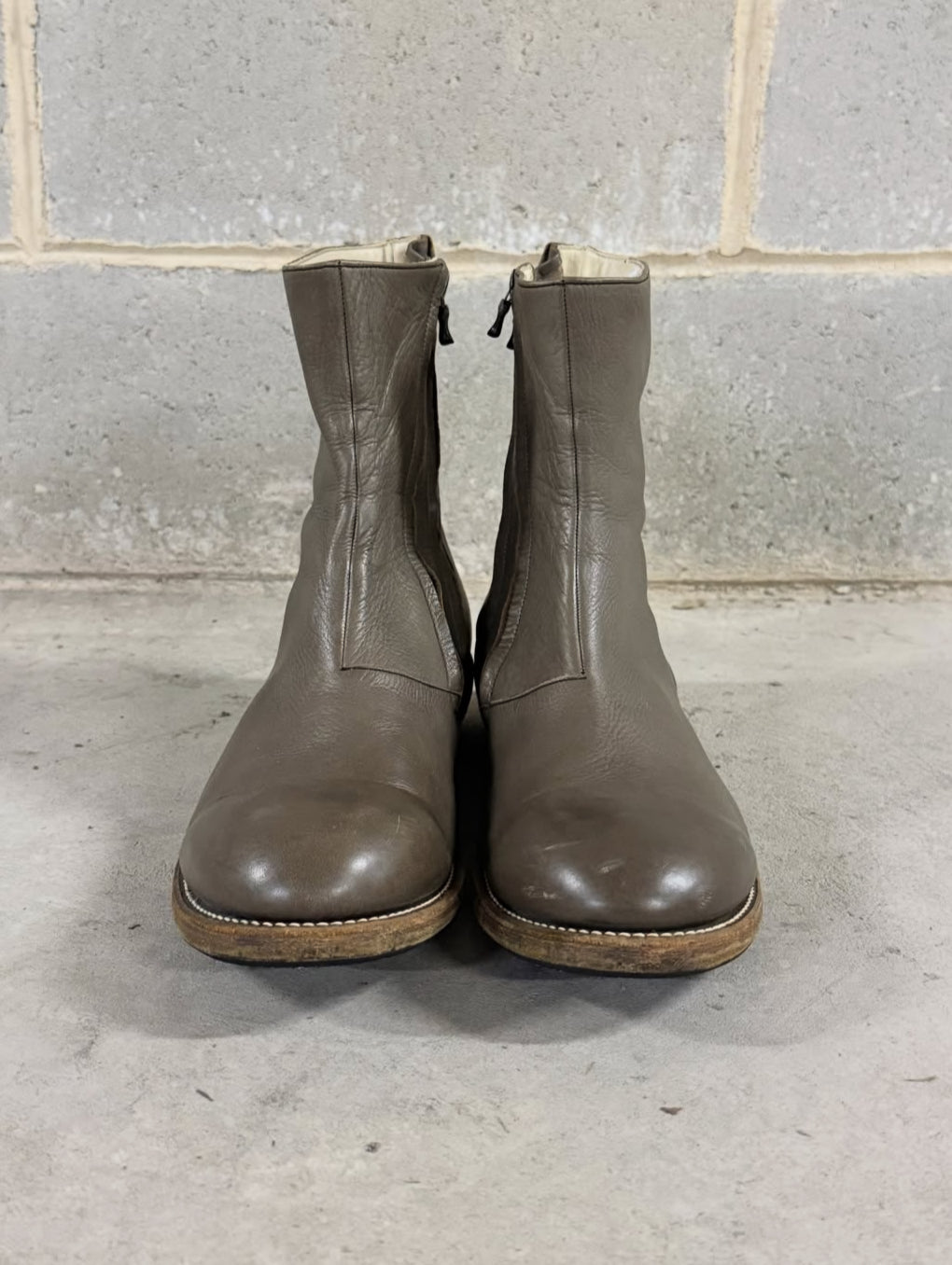 The Viridi-Anne Double Side Zip Boots