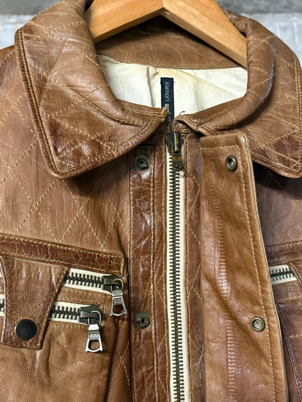 Kiminori Morishita Apocalypse Leather Jacket