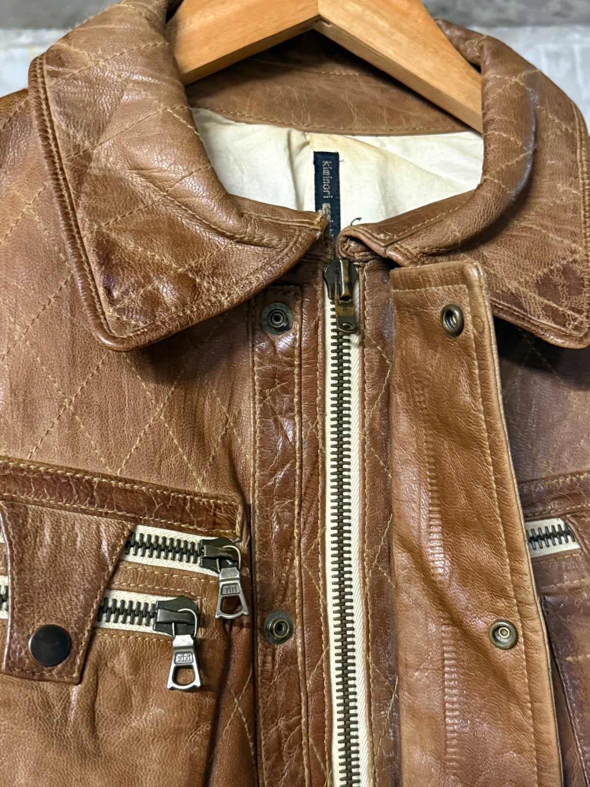 Kiminori Morishita Apocalypse Leather Jacket