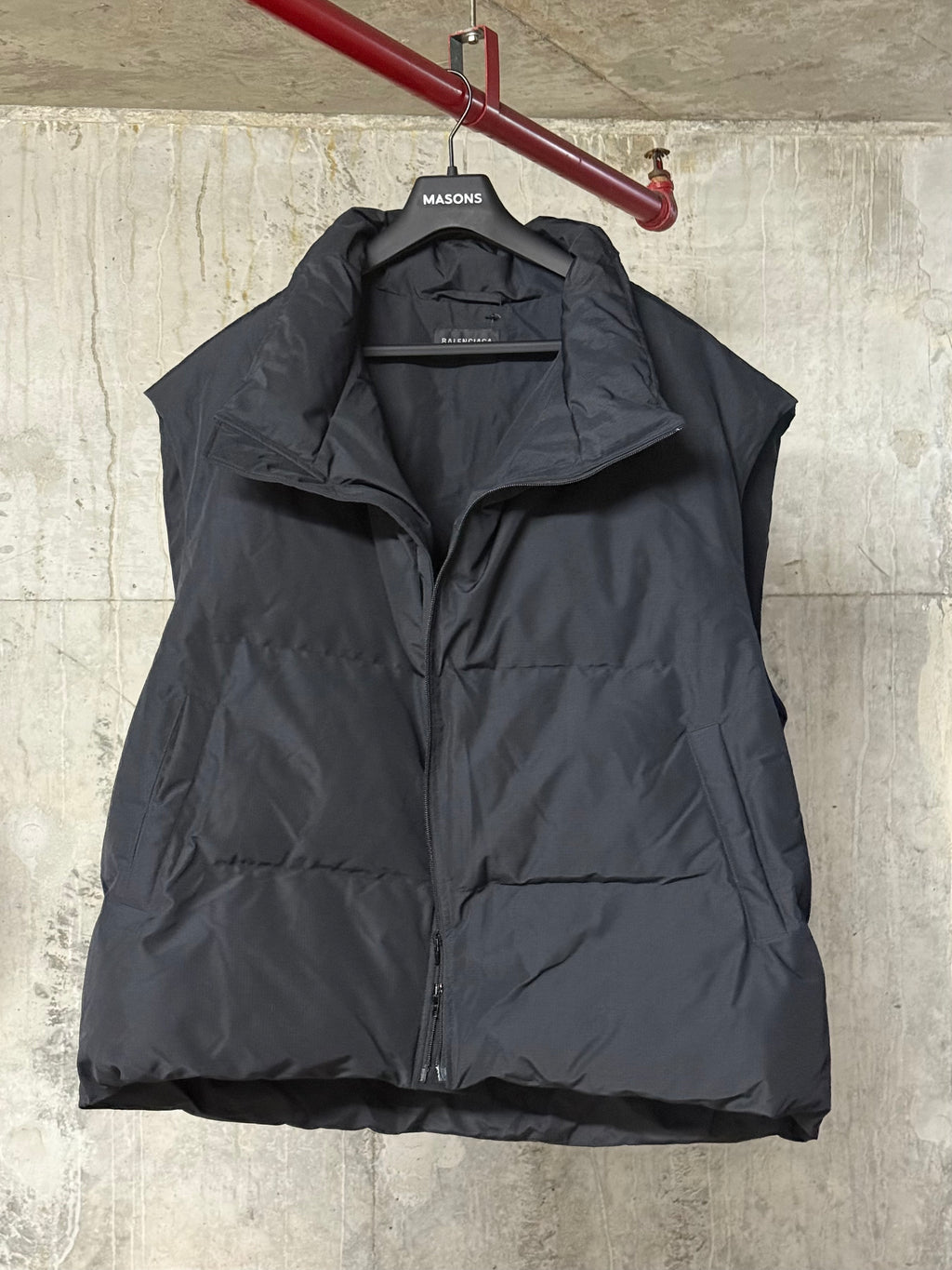 Balenciaga ‘The Lost Tape’ Ripstop Swing Puffer Vest