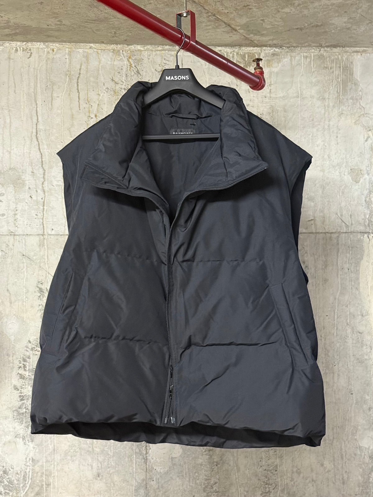 Balenciaga ‘The Lost Tape’ Ripstop Swing Puffer Vest