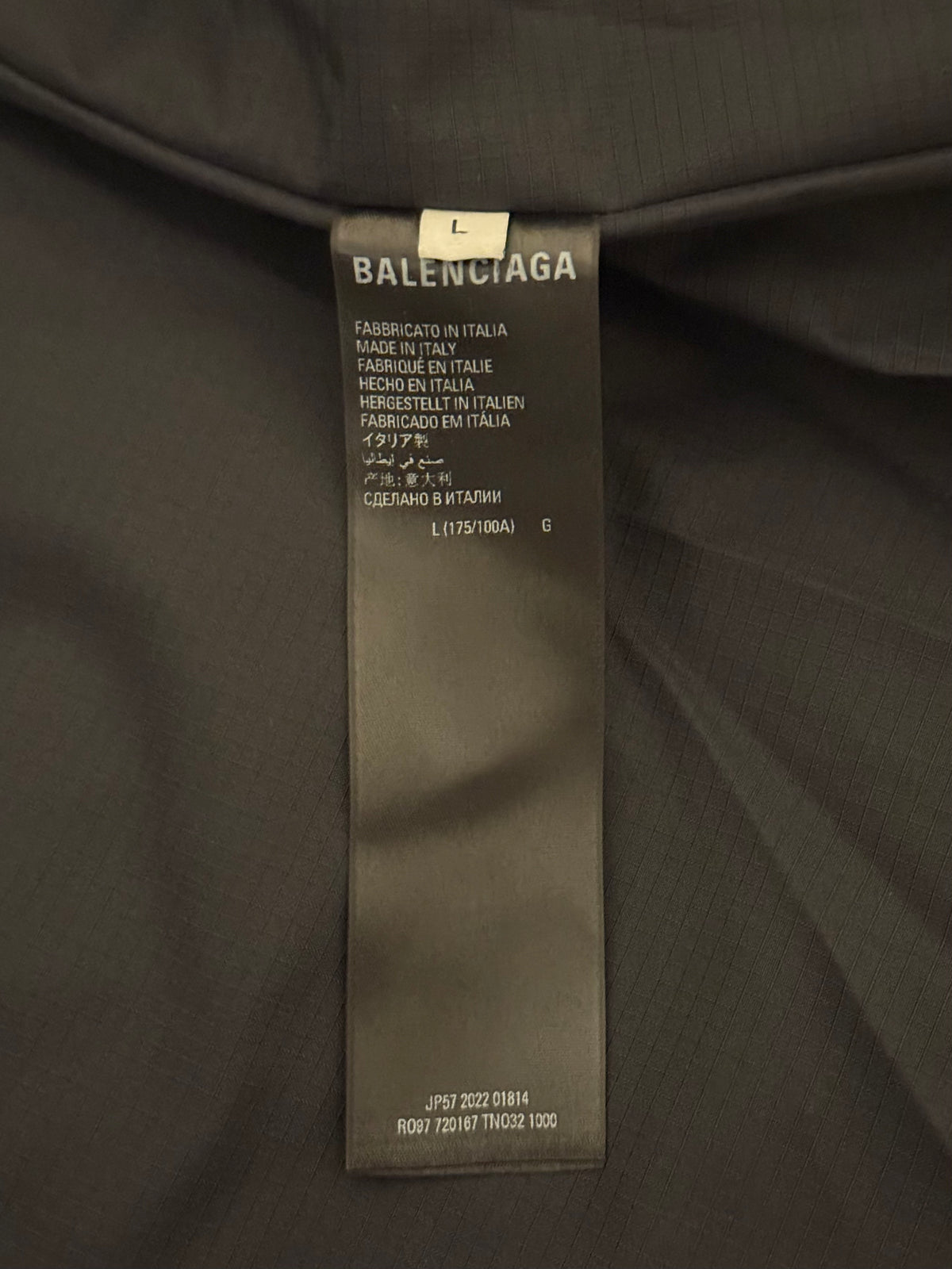 Balenciaga ‘The Lost Tape’ Ripstop Swing Puffer Vest