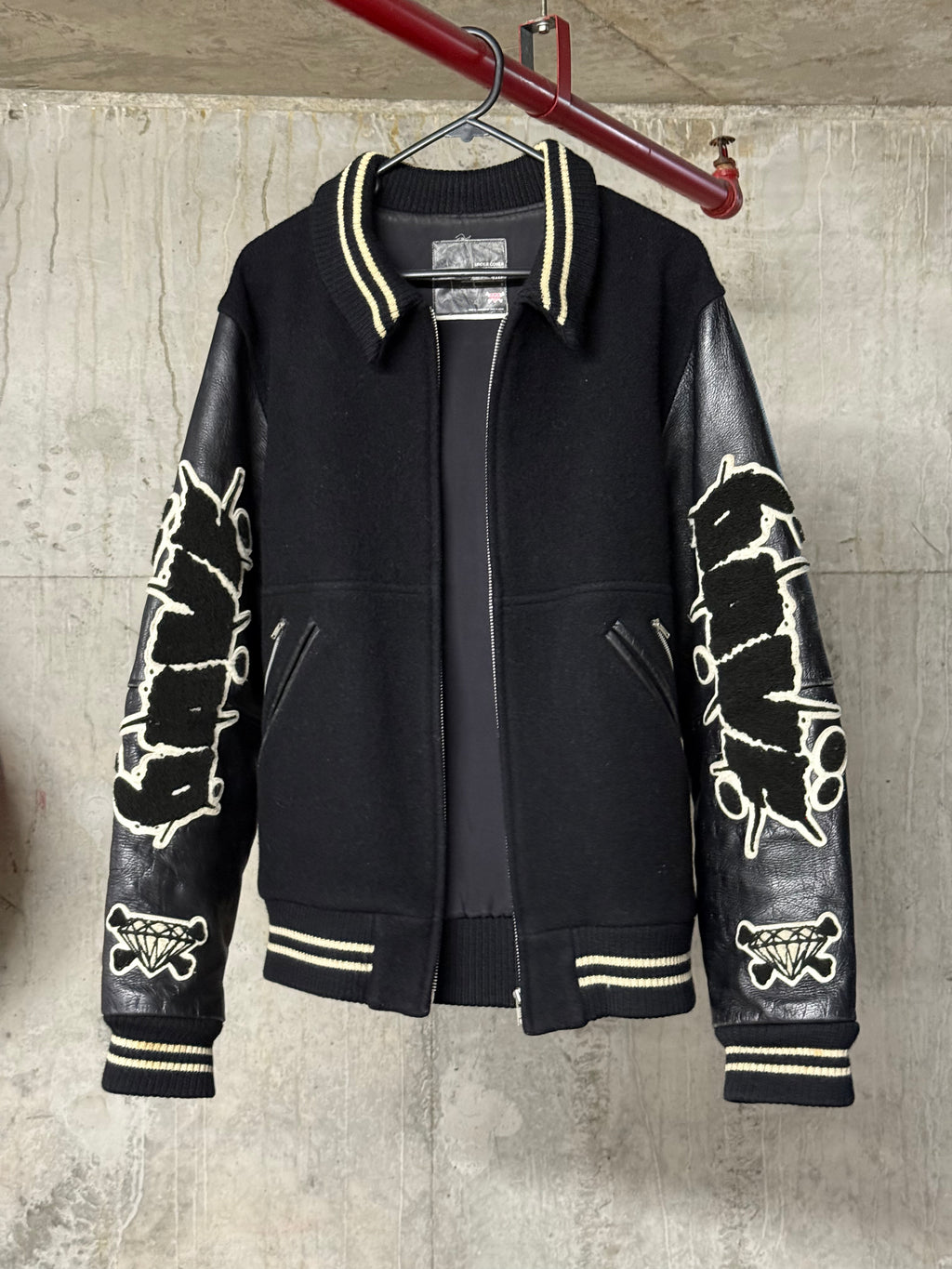 Undercover AW01 'DAVF' Varsity Jacket
