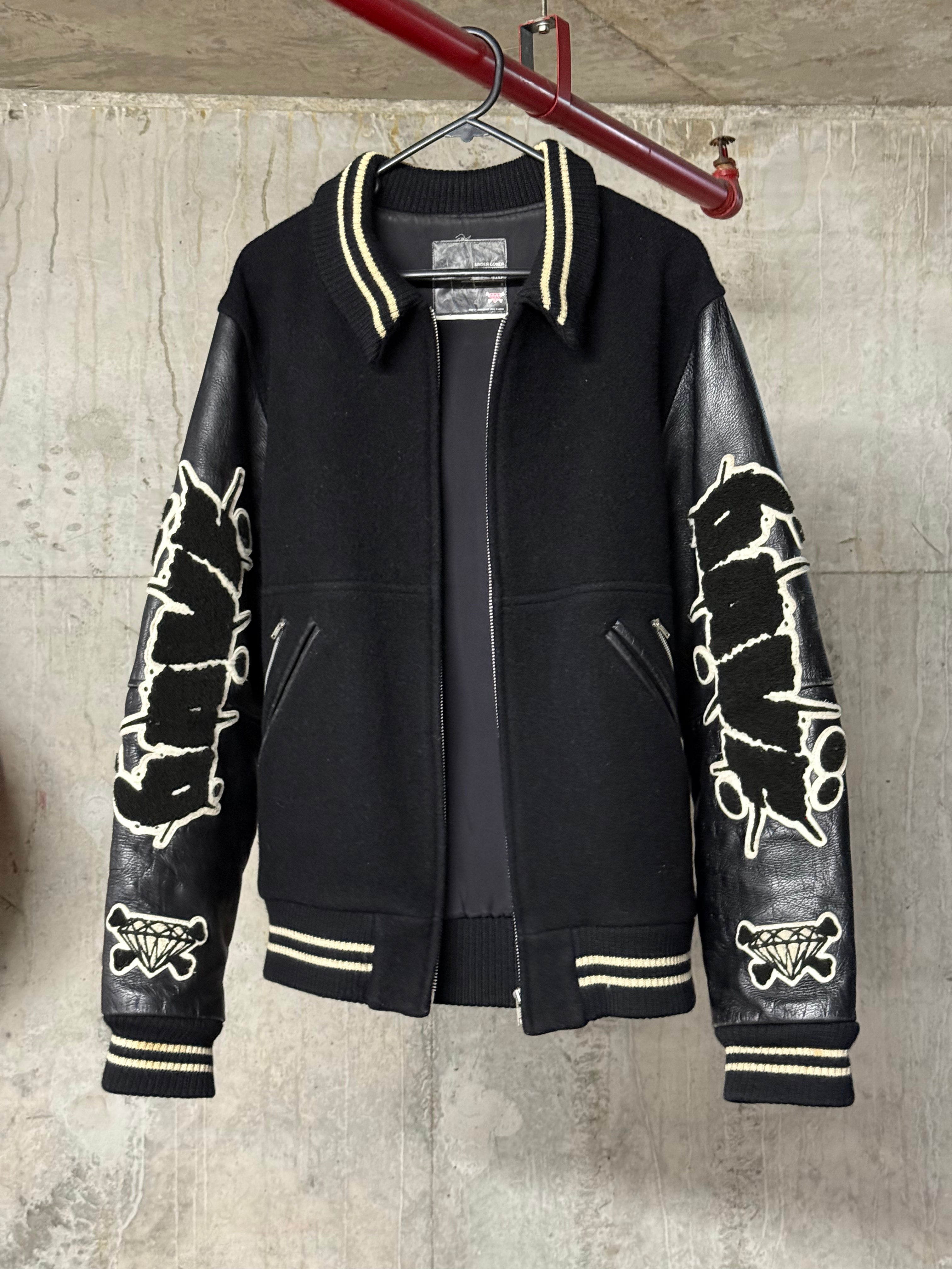 Undercover AW01 'DAVF' Varsity Jacket