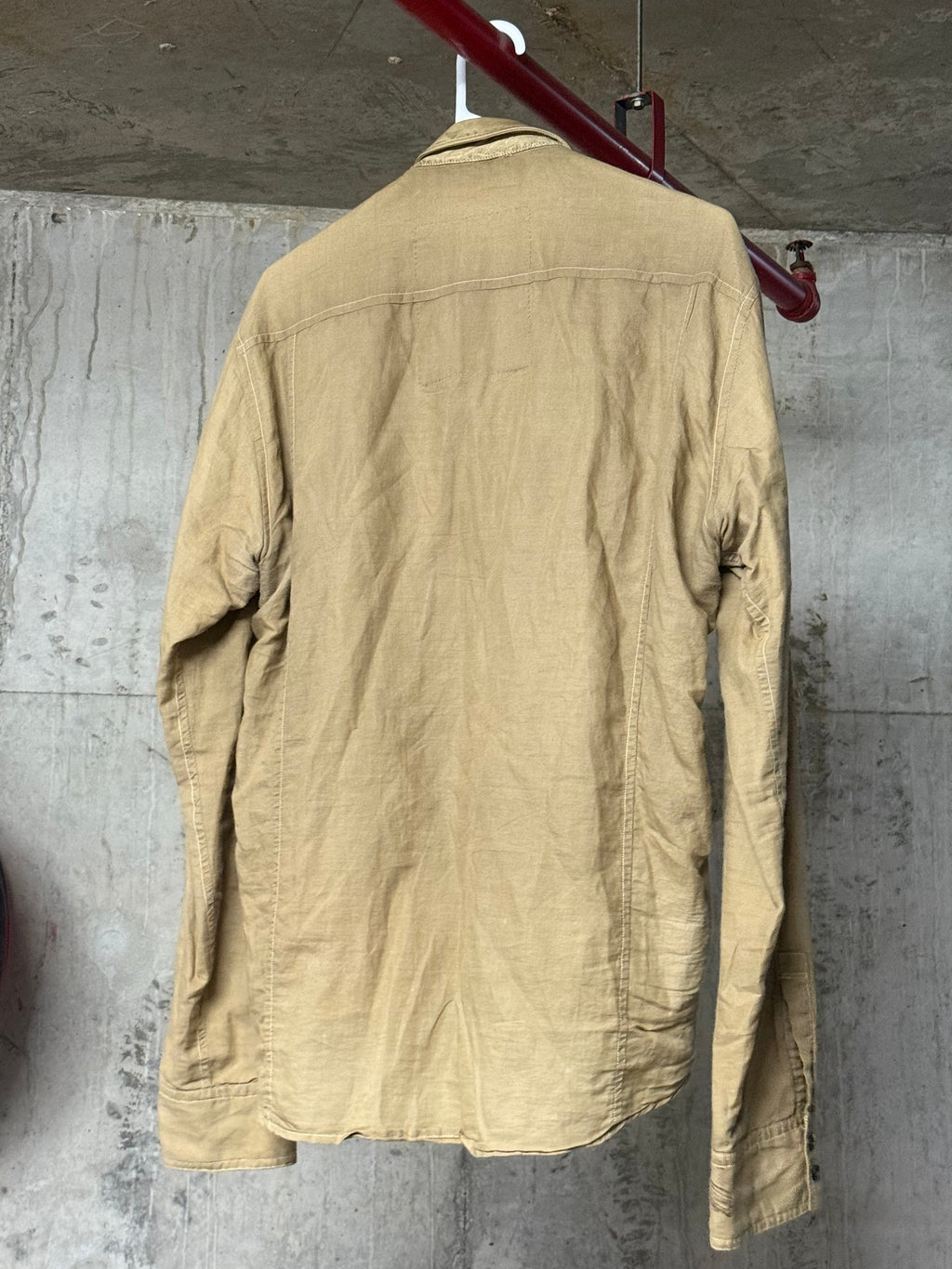 Kiminori Morishita Leather Button Up Shirt