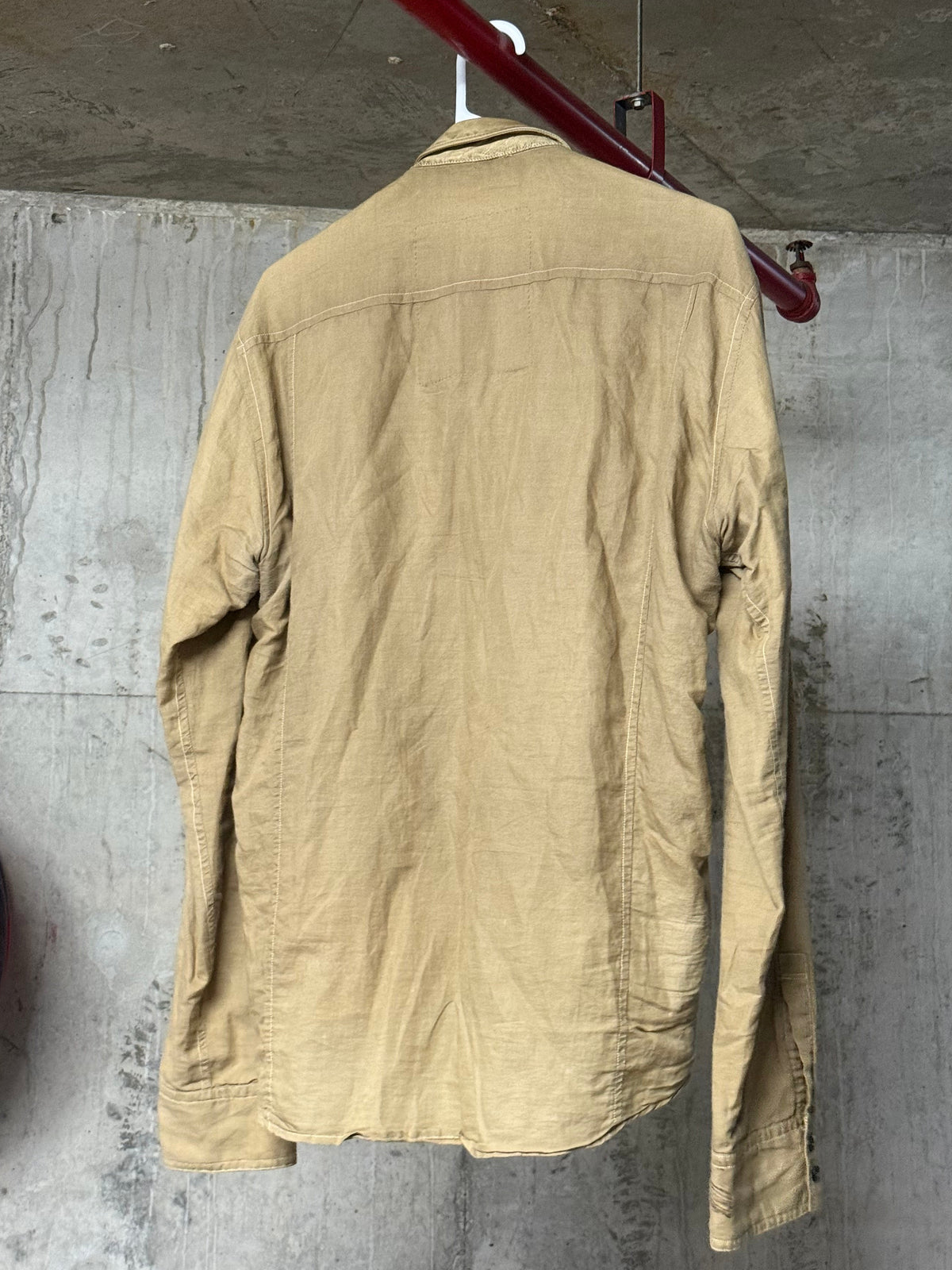 Kiminori Morishita Leather Button Up Shirt